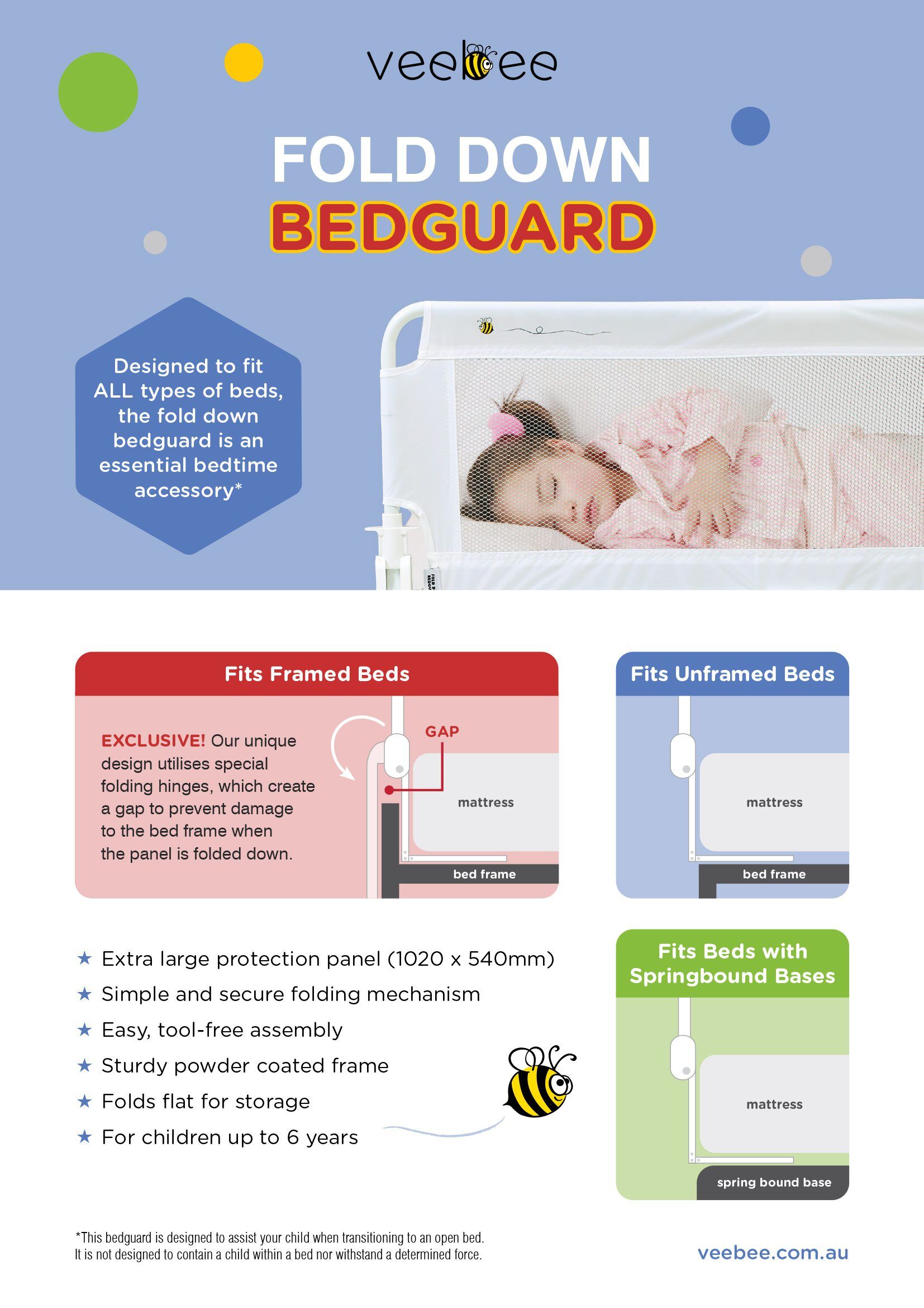 Fold Down Bed-guard - Image 2